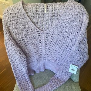 Free People Oversized Large Knit Sweater